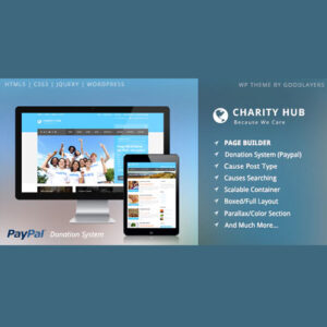 Charity Hub Nonprofit / Fundraising WordPress 2.1
