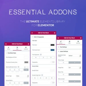 Essential Addons for Elementor Pro 5.4.2