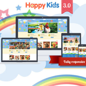 Happy Kids Children WordPress Theme 3.5.2